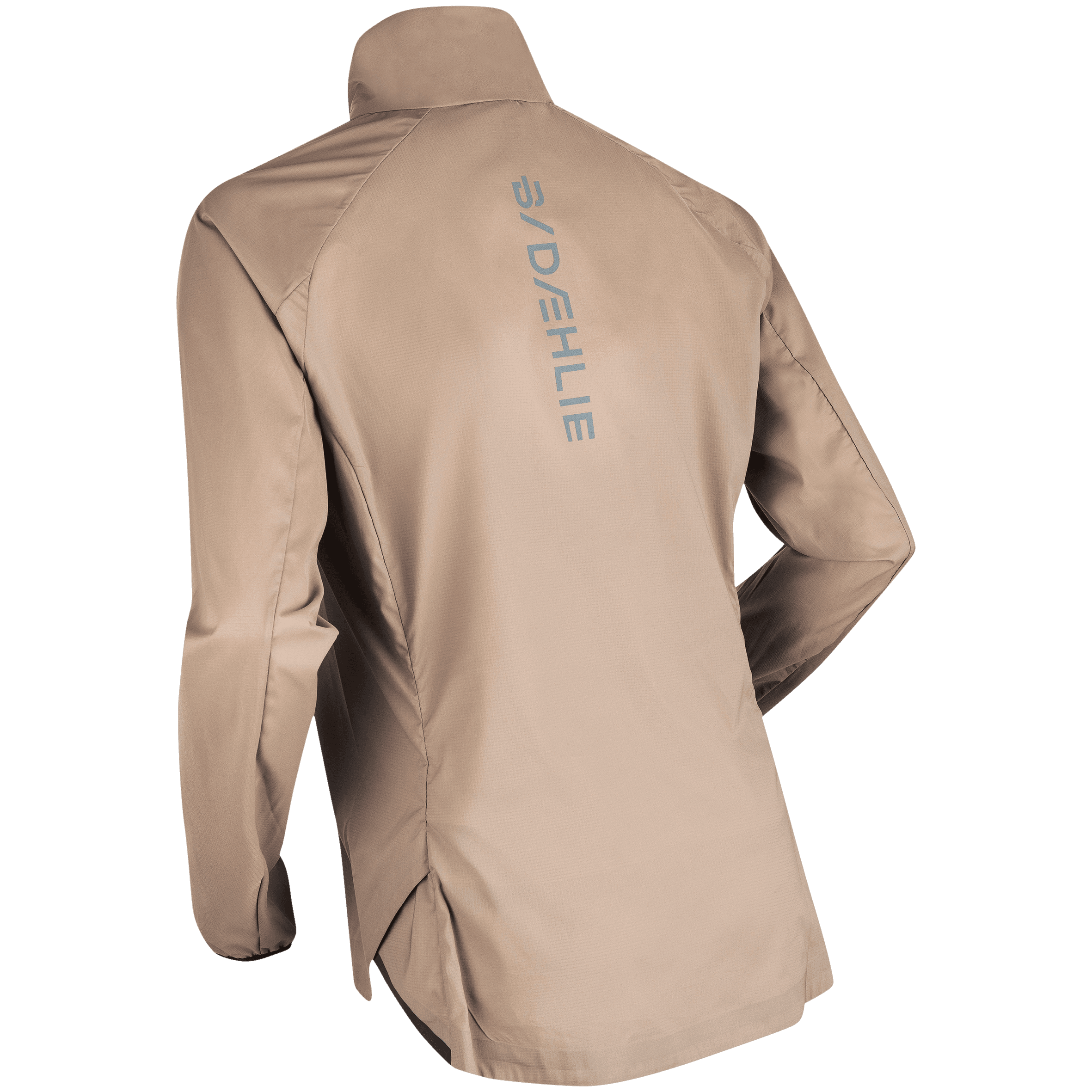 Jacket Half Zip Run 365 for women - Light brown