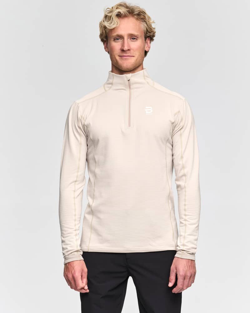 Half Zip Grid for men