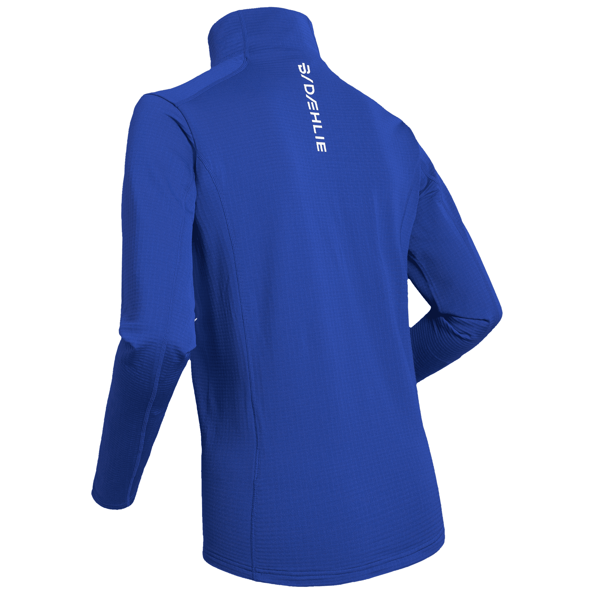Half Zip Grid for women - Royal Blue