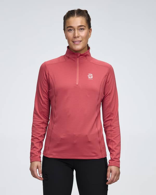 Half Zip Grid for women