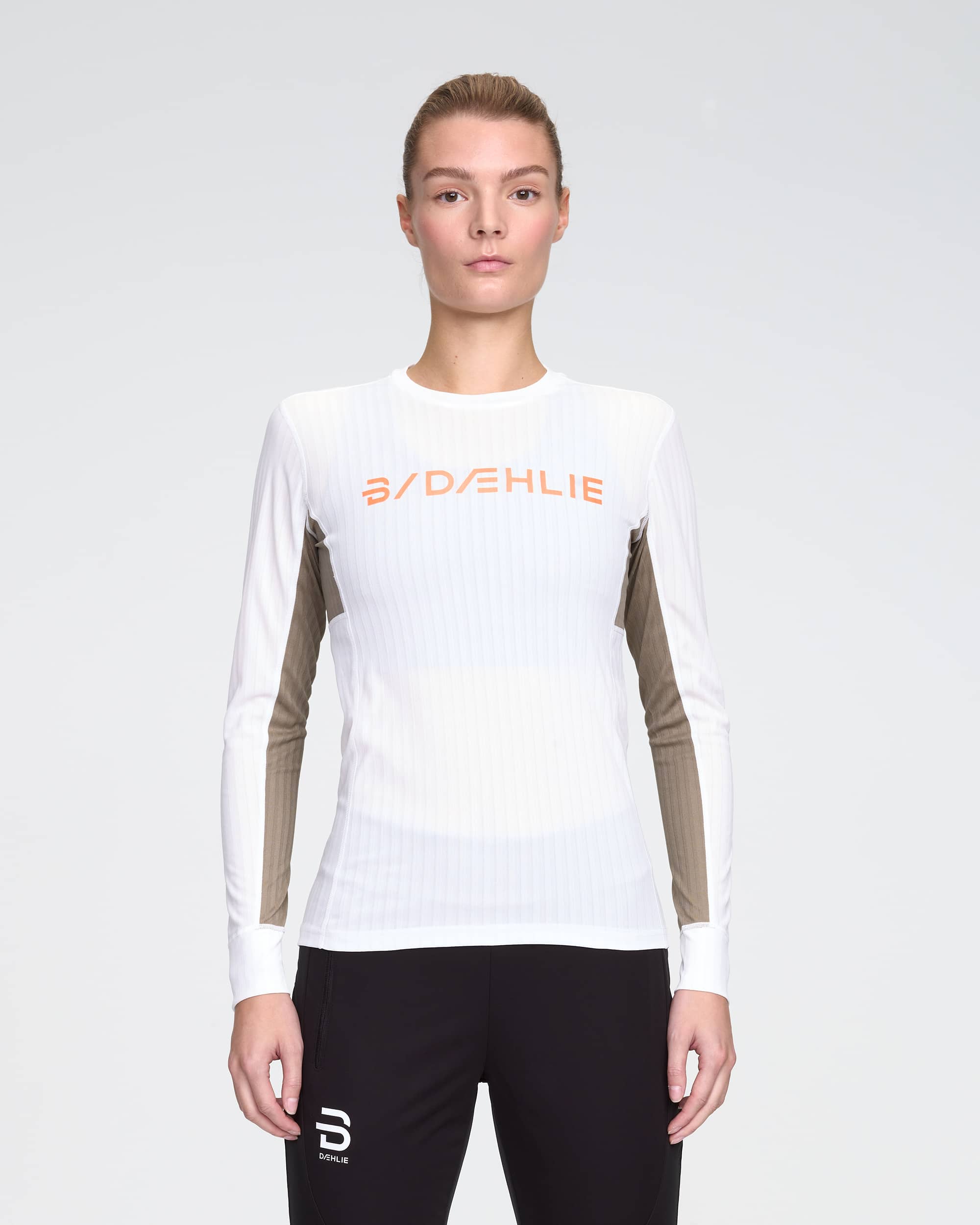 Half Zip Comfy 2.0 til dame - Hvit