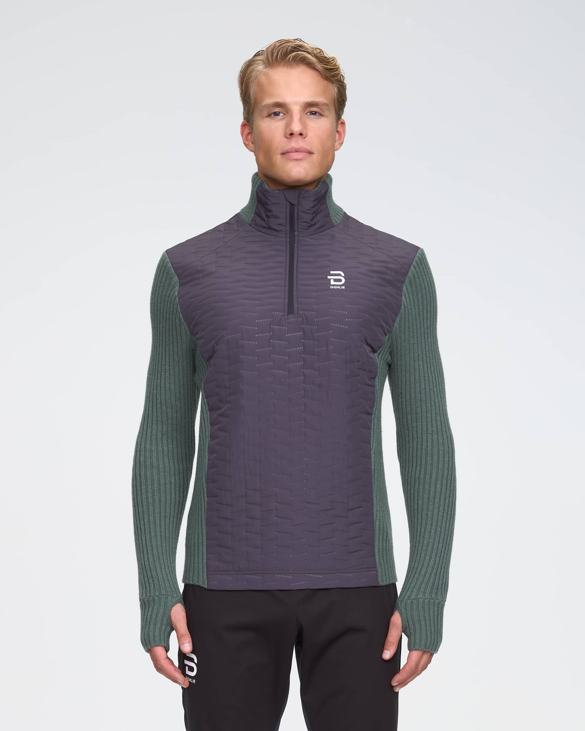 Half Zip Comfy 2.0 men's - Forest Green