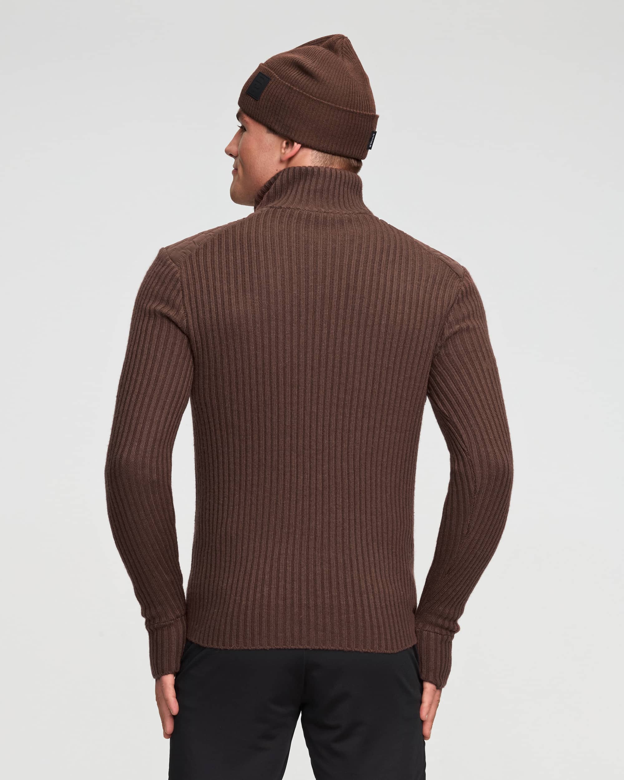 Half Zip Comfy 2.0 men's - Dark Brown