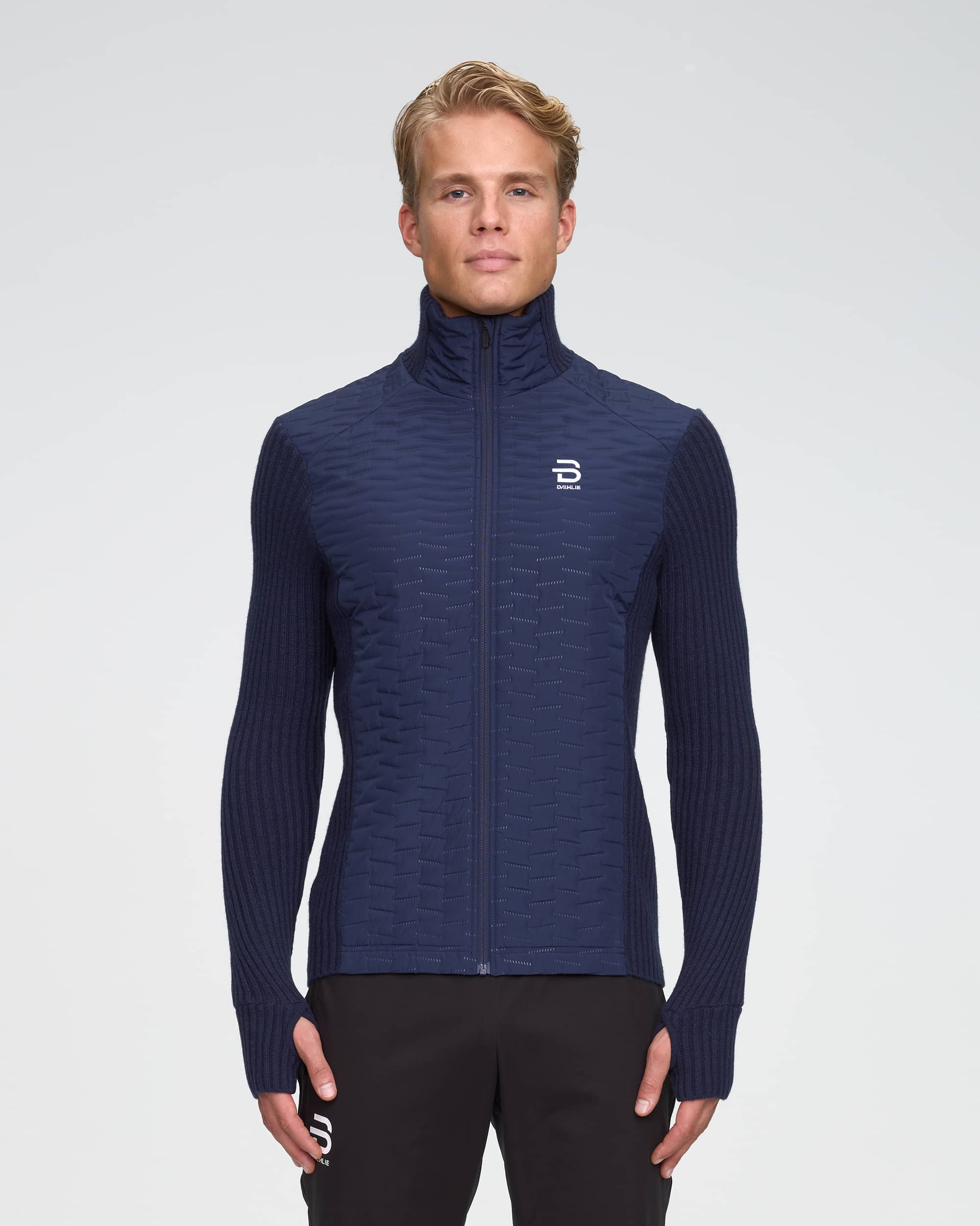 Full Zip Comfy for men - Navy blue