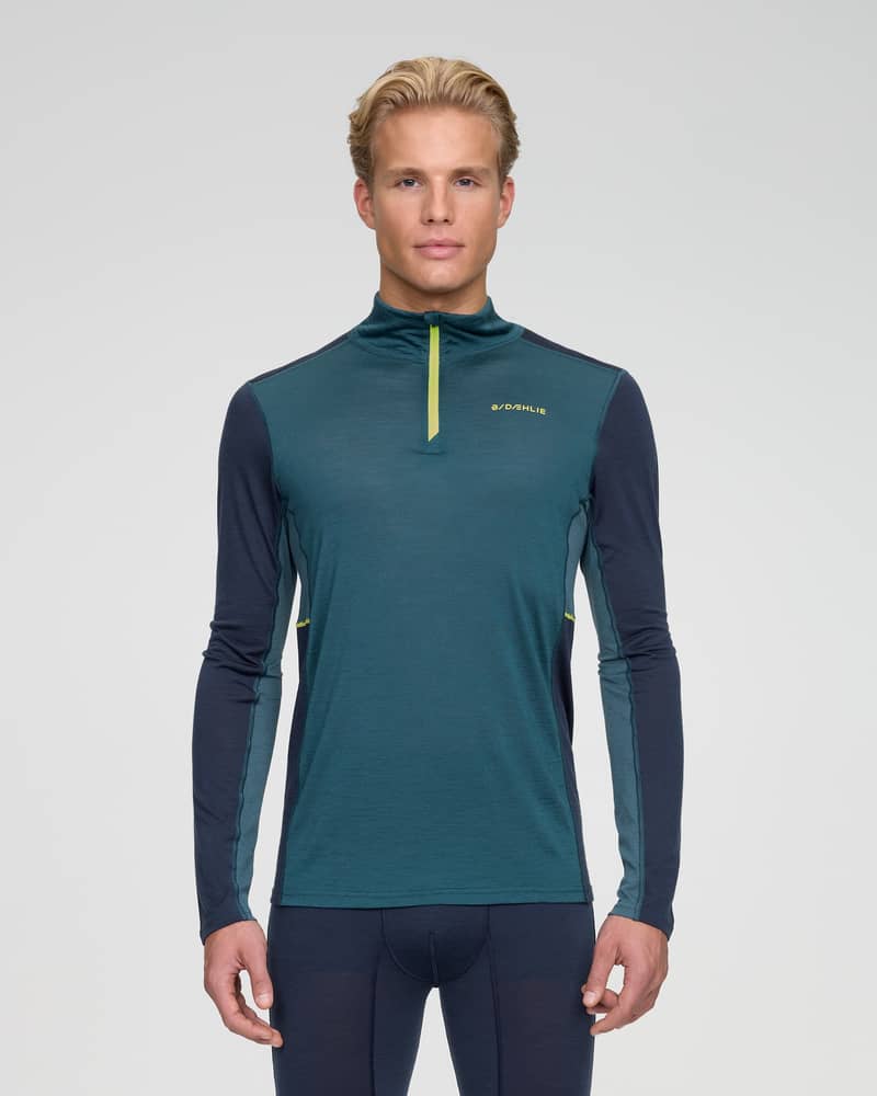 Performance Wool Half Zip men's