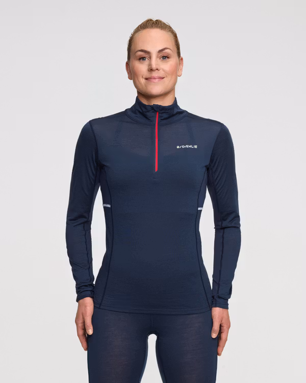 Performance Wool Half Zip women's