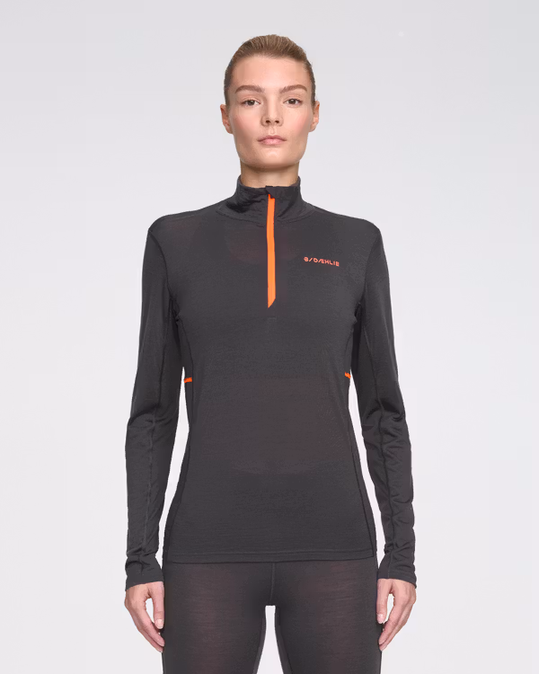 Performance Wool Half Zip women's