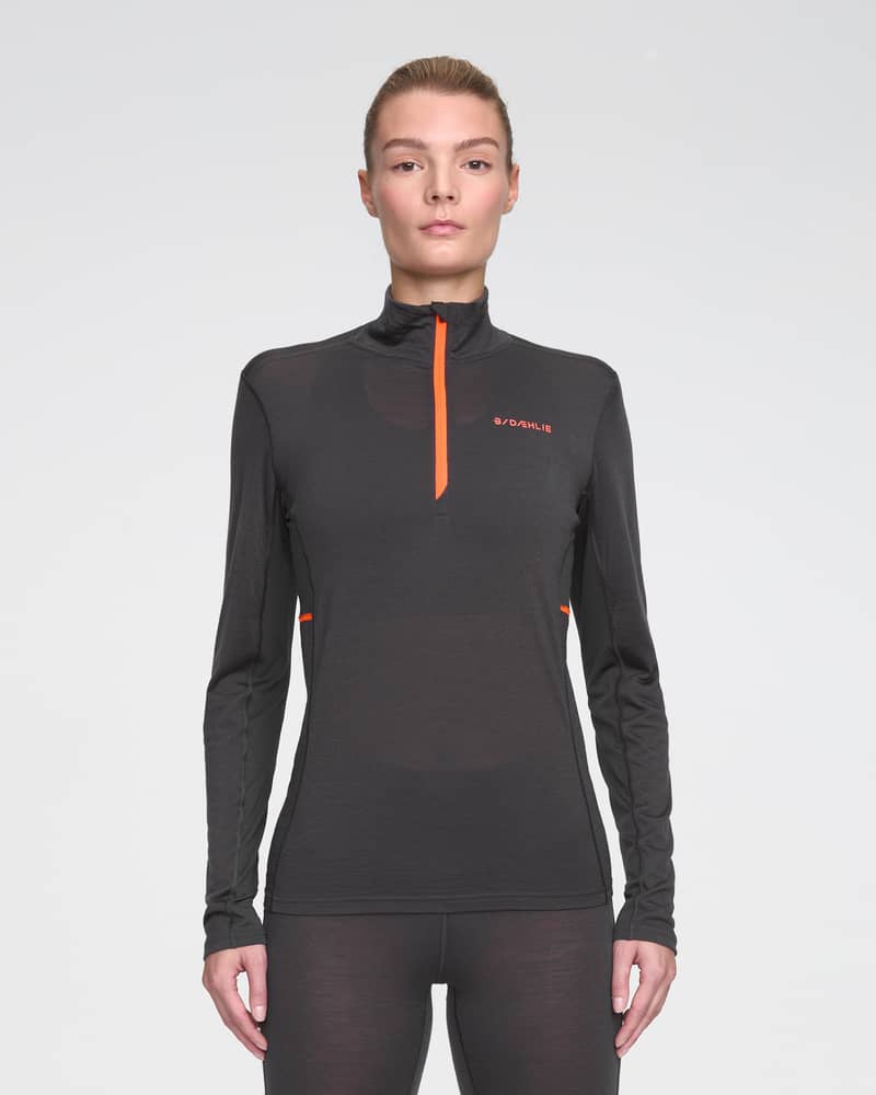Performance Wool Half Zip women's