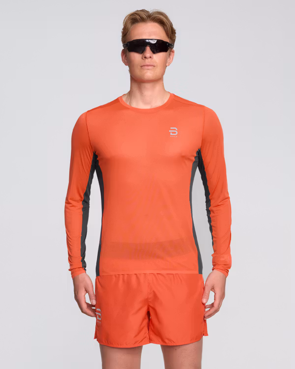 Air langermet løpetrøye til herre