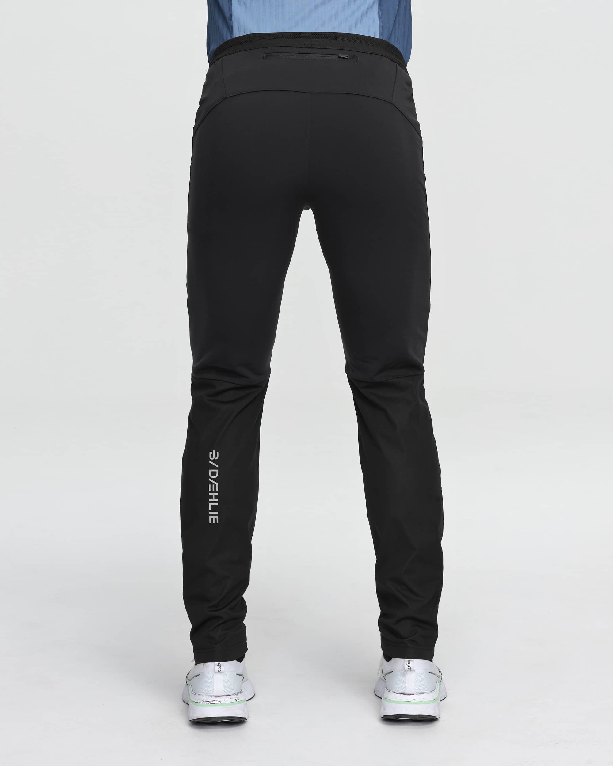 Pants Winter Run men's - Black