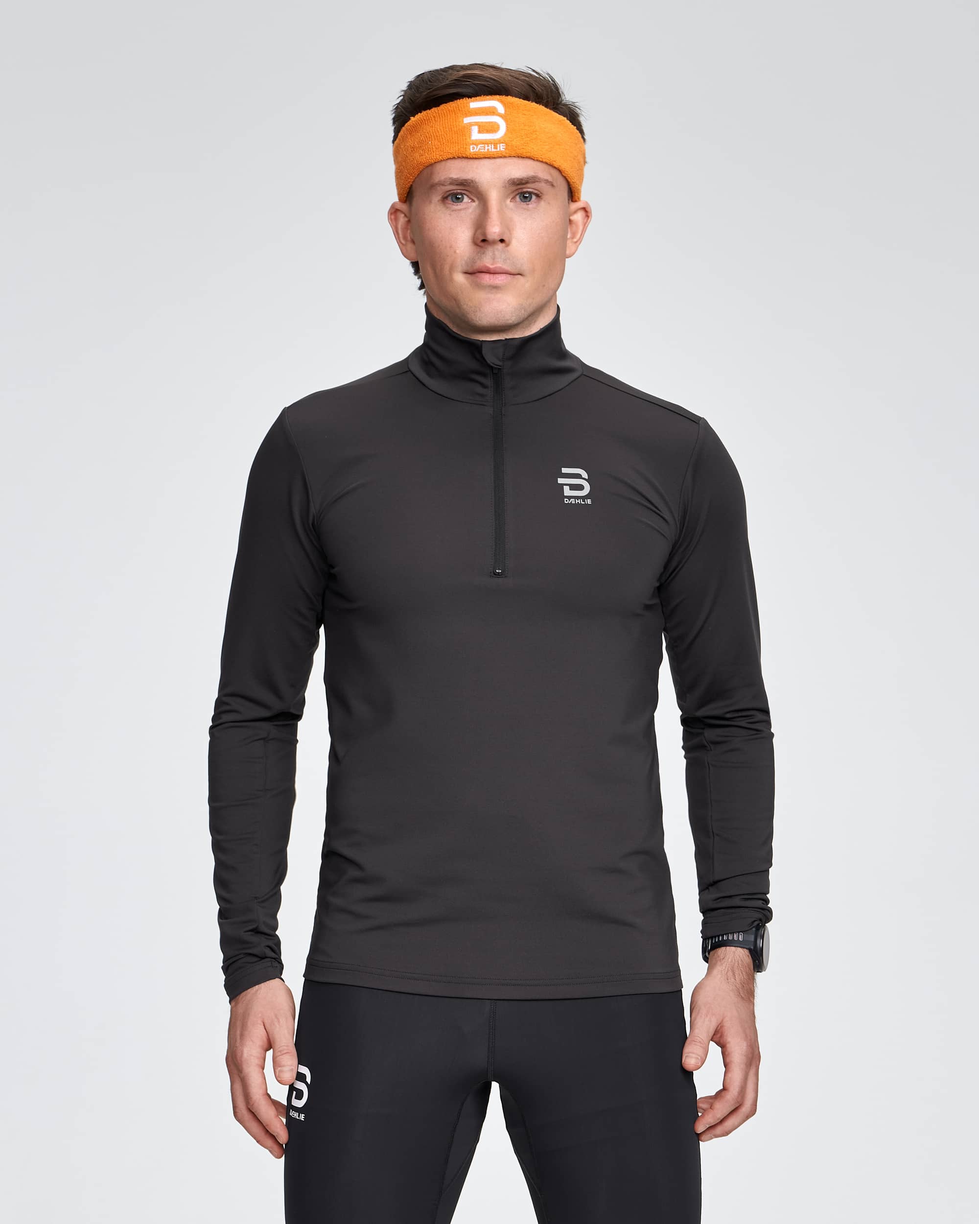 Half Zip Athlete 2.0 men's - Grey/Black