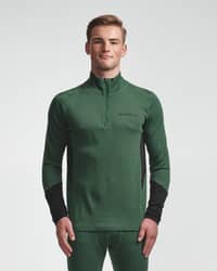 Shield Wool Half Zip men's