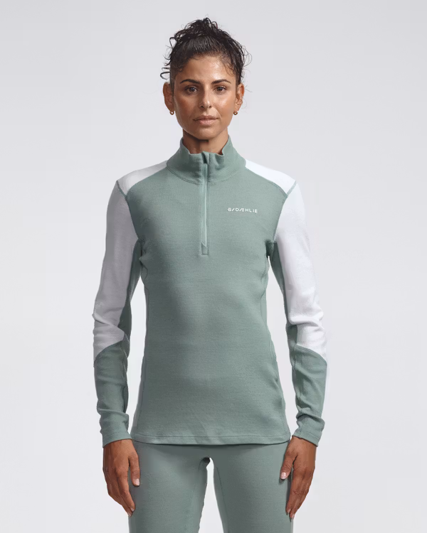Shield Wool Half Zip women's